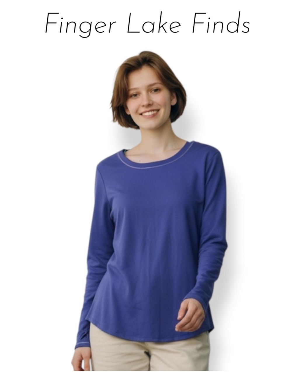 Cuddl Duds ClimateRight Crew Neck Pullover Top, L